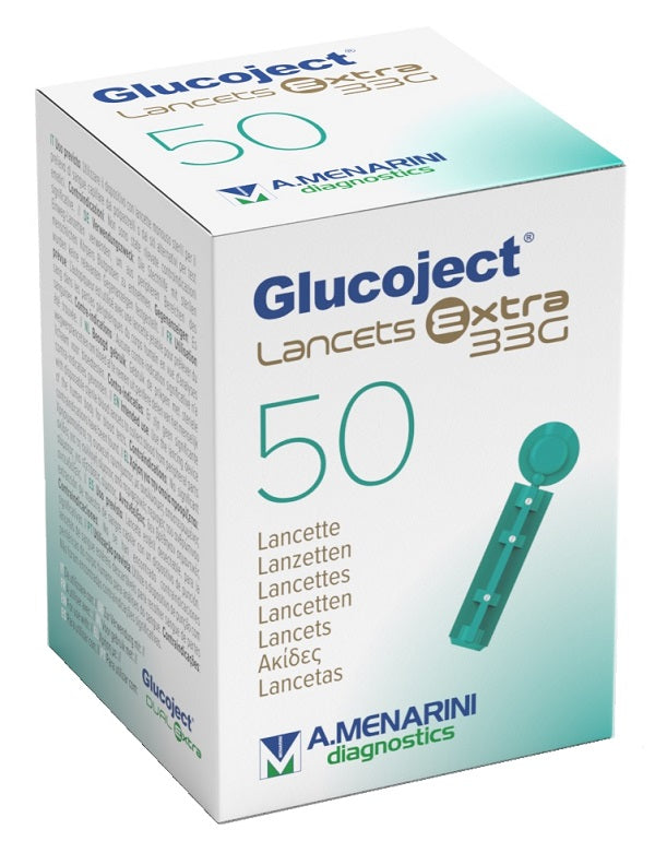 Lancetta Pungidito Glucoject Extra Gauge 33 50 Pezzi - Lovesano 