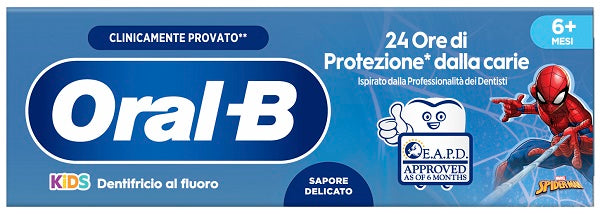 Oralb Dentifricio Kids Spiderman 60 Ml