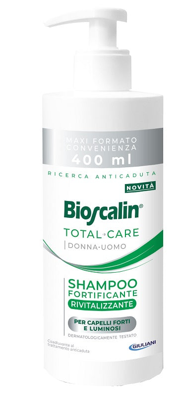 Bioscalin Total Care Shampoo Fortificante Rivitalizzante 400 Ml - Lovesano 