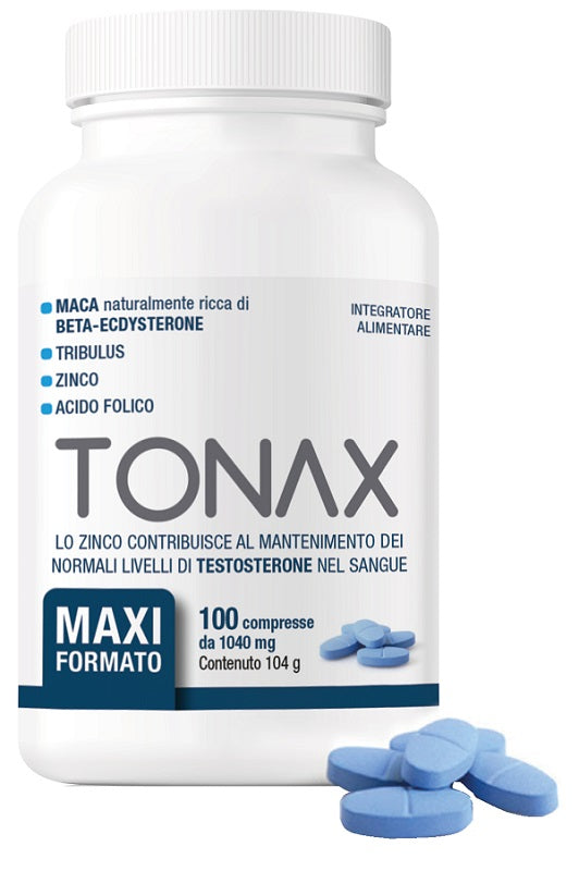 Tonax 100 Compresse Senza Glutine E Lattosio