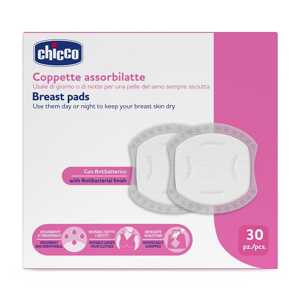 Chicco Coppette Assorbilatte 30 Pezzi 2026