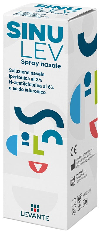 Sinulev Soluzione Nasale Ipertonica 3% 30 Ml
