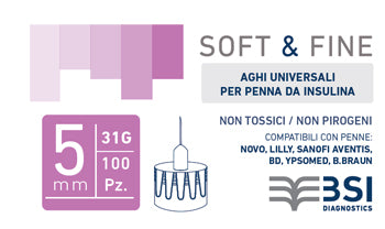 SOFT&FINE AGO PEN G31 5MM100PZ - Lovesano 