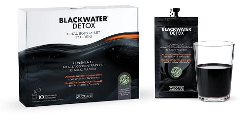 Black Water Detox 10 Buste Da 20 Ml - Lovesano 
