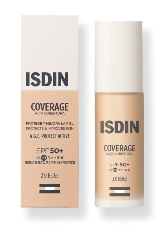 Coverage 2,0 Beige Spf50+ Fondotinta Con Protezione Molto Alta 30 G - Lovesano 