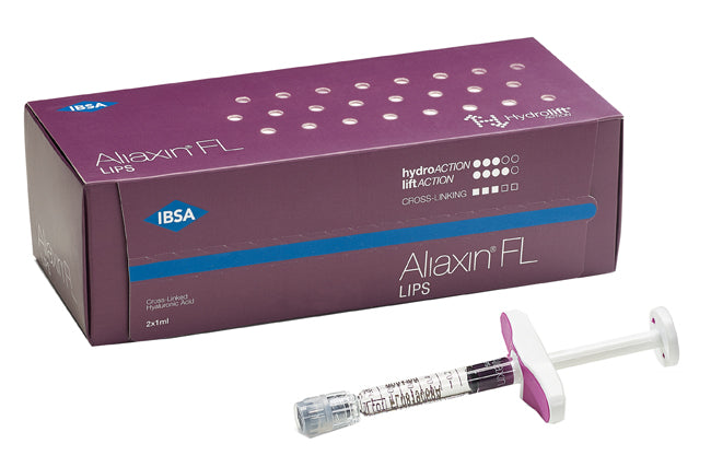 Siringa Intradermica Aliaxin Fl Lips Acido Ialuronico Cross-linkato 25mg/g 2 Siringhe X 1ml - Lovesano 