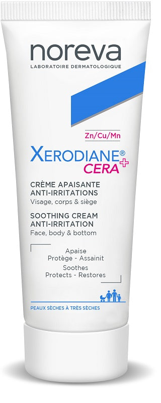 Xerodiane Cera+ Creme Apaisante Anti-irritations 40 Ml