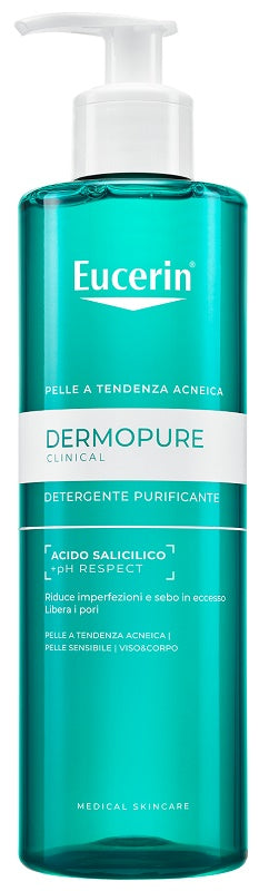 Eucerin Dermopure Clinical Detergente Purificante 400 Ml - Lovesano 