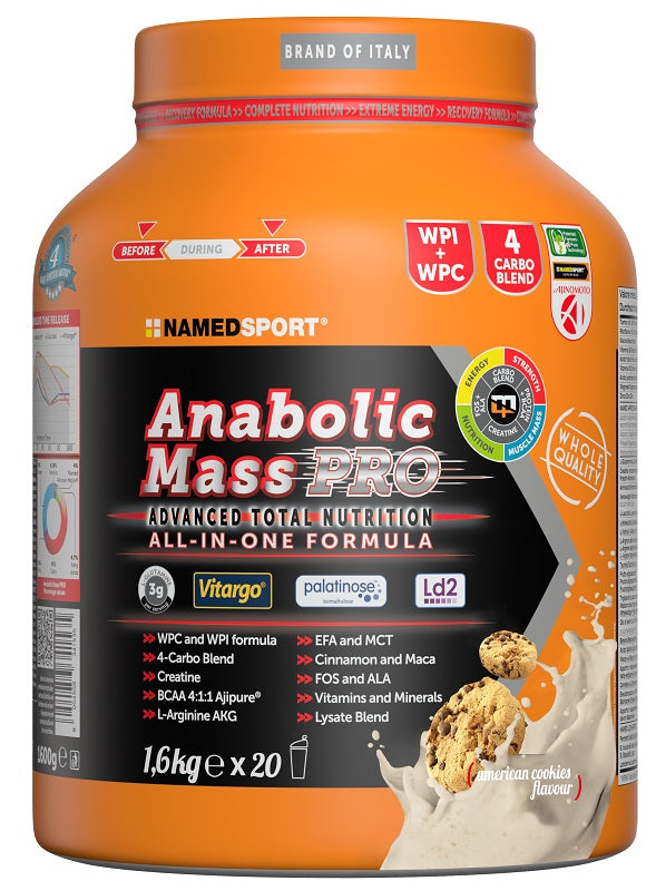 ANABOLIC MASS PRO AMERIC 1600g - Lovesano 
