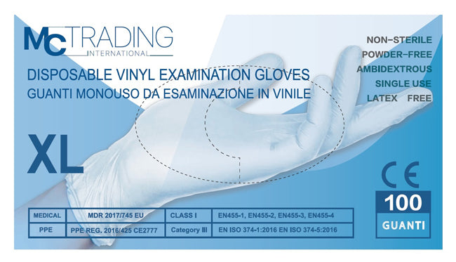 GUANTI VINILE S/POLV XL PULIN 10 - Lovesano 