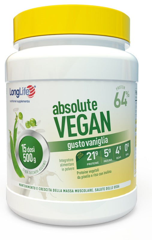 Longlife Absolute Vegan 500 G - Lovesano 