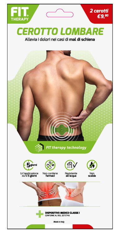 Fit Therapy Cerotto Lombare 2 Pezzi - Lovesano 