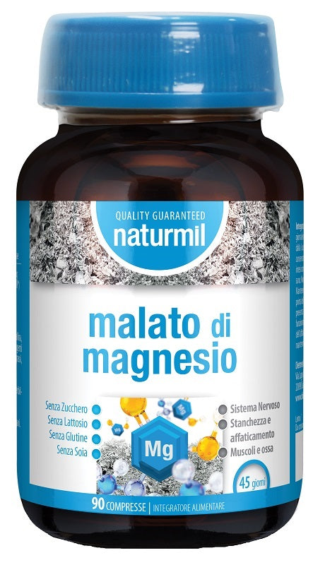 Malato Di Magnesio 90 Compresse Senza Glutine Lattosio E Soia - Lovesano 