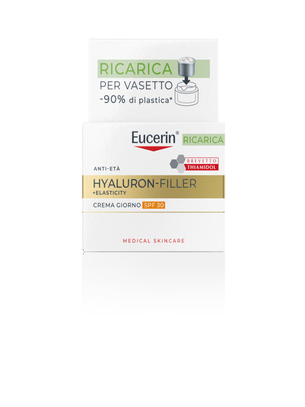 Eucerin Hyaluron Filler+ Elasticity Crema Giorno Spf30 Refill 50 Ml - Lovesano 
