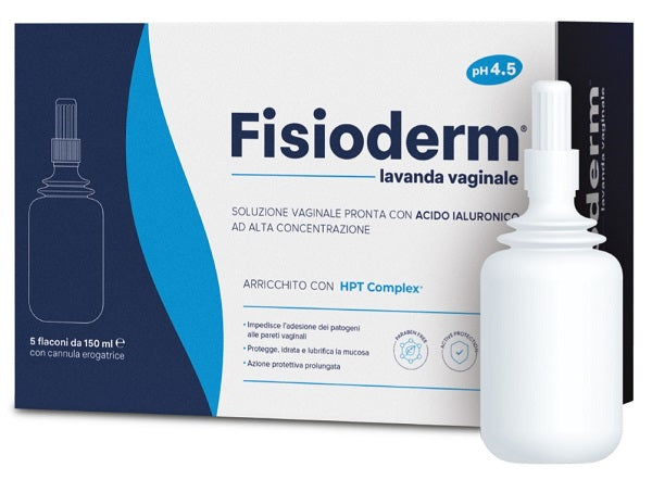 Lavanda Vaginale Fisioderm 5 Flaconi Da 100 Ml - Lovesano 