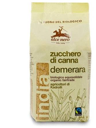 ALCE NERO Zucchero Canna Demerara Bio 500g - Lovesano 