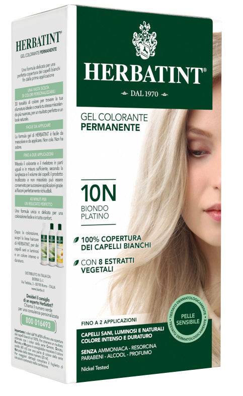 HERBATINT 10N BIONDO PLAT 150ML - Lovesano 