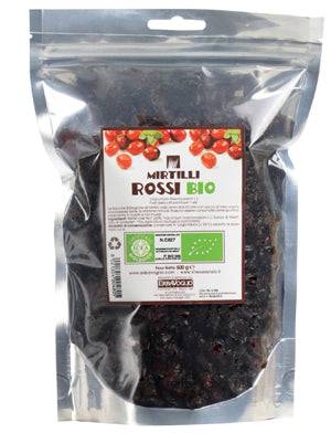 MIRTILLI ROSSI BIO 500G - Lovesano 