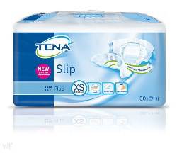 TENA SLIP PLUS PAN XS 30PZ 0430 - Lovesano 