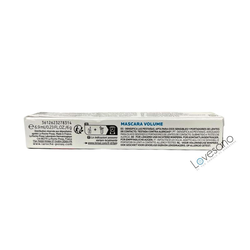 La Roche-Posay Mascara Toleriane volume allergy - nero - Lovesano 