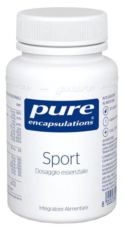 PURE ENCAPSUL SPORT 30CPS - Lovesano 