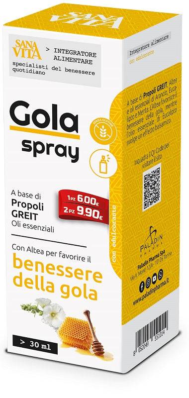 SANAVITA GOLA SPRAY 30ML - Lovesano 