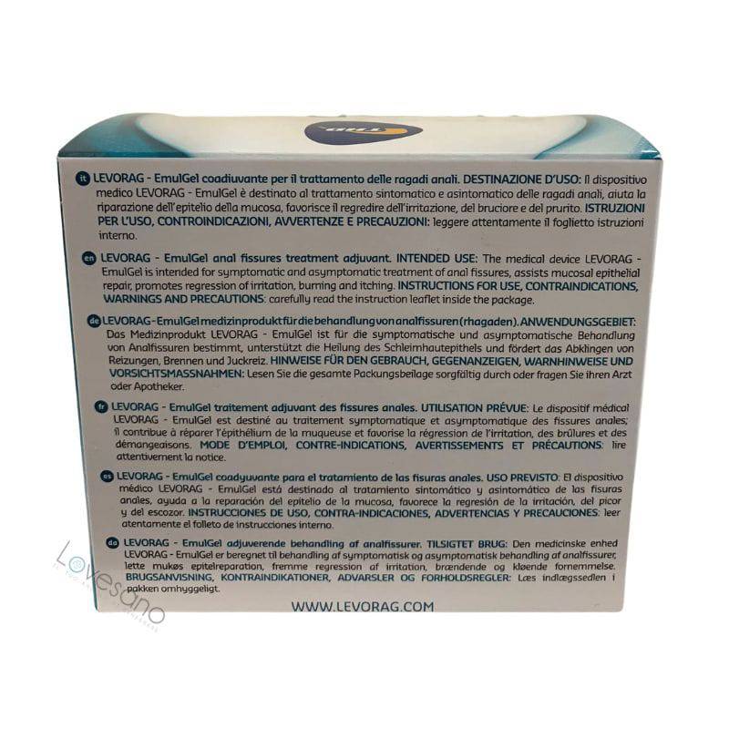 Levorag Emulgel 20 tubetti monodose - Lovesano 