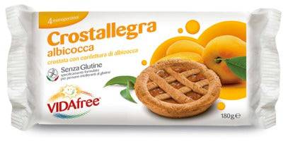 VIDAFREE Crostallegra Albicocca 4x45g - Lovesano 